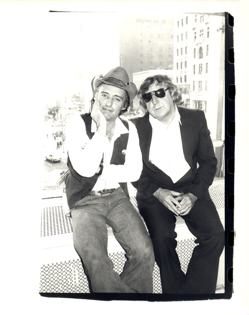 Andy Warhol, ‘Andy Warhol, Photograph of Dennis Hopper and Gerry Rothberg, 1977’, 1977, Hedges Projects