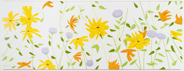 Alex Katz, ‘Summer Flowers’, 2018, Meyerovich Gallery
