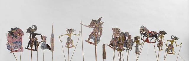 ‘Ensemble of Wayang Kulit shadow figures’, End of 19th century, Musée national des arts asiatiques - Guimet