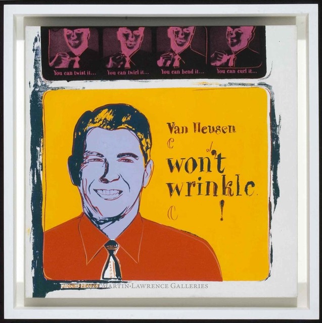 Andy Warhol, ‘Van Heusen, 1985 (#356, Ads) ’, 1985, Martin Lawrence Galleries