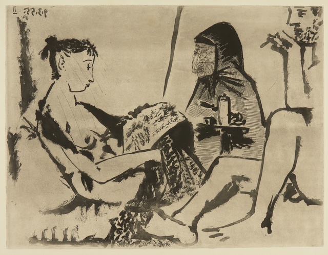 Pablo Picasso, ‘Maison close: Le Chocolat I (Ba. 921)’, 1955, Sotheby's