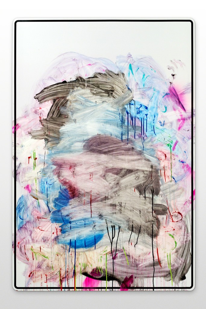 Jason REVOK - Anti-Painting (In Memory Of/Afterlife 1) (2014)
Acrylic, oil enamel, and graffiti remover on aluminum, mounted to steel powder-coated frame
60h x 48w in (152.4h x 121.92w cm) Jason REVOK - Anti-Painting (In Memory Of/Afterlife 1) (2014)
Acrylic, oil enamel, and graffiti remover on aluminum, mounted to steel powder-coated frame
60h x 48w in (152.4h x 121.92w cm)