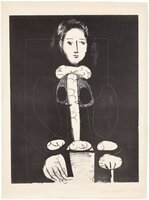 La femme au fauteuil No. 3 (d'après le jaune) (Armchair Woman No. 3, From the Yellow) (M. 136)