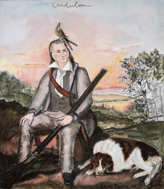 Larry Rivers, ‘Portrait of James Audubon’, 1997, The Sunfair Gallery
