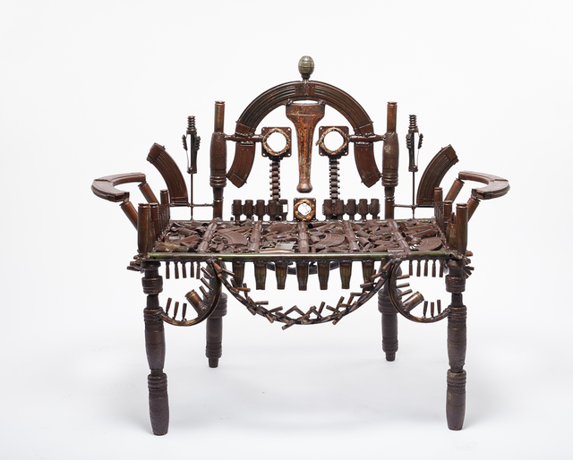 Gonçalo Mabunda, ‘Untitled’, 2017, Sculpture, Decommissioned arms, Jack Bell Gallery