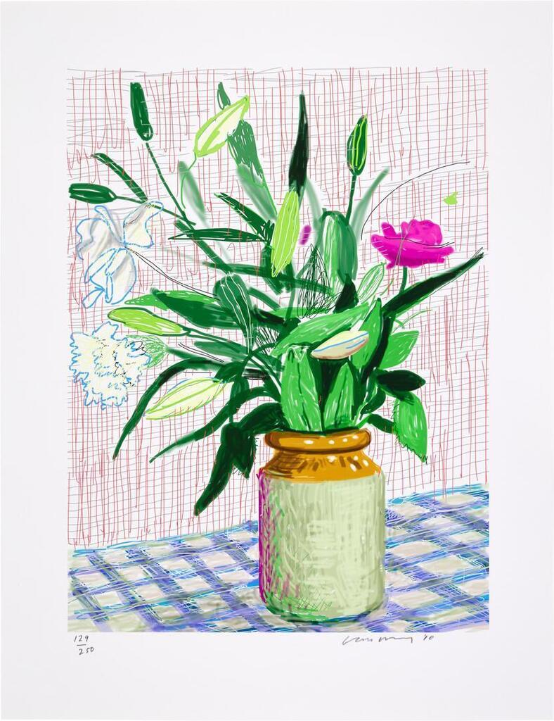 David Hockney - iPad Drawing 'Untitled, 516'