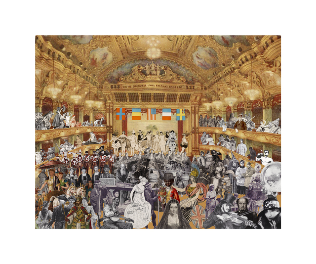 Peter Blake, ‘Marcel Duchamp's World Tour: New Year's Eve Parade at the Tower Ballroom, Blackpool’, 2015, CCA Galleries