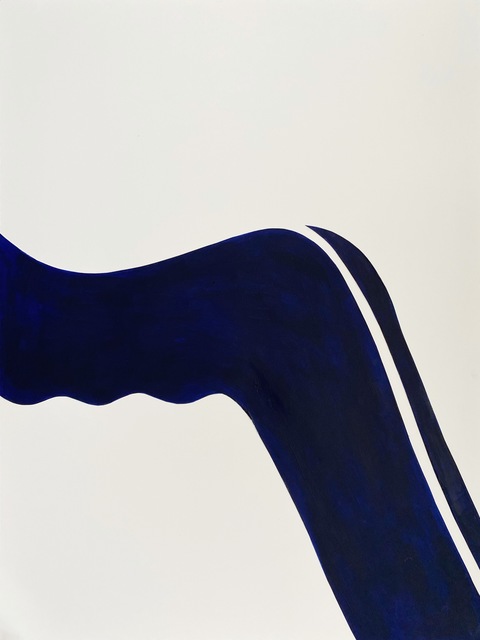 Nina Klein, ‘Waves’, 2020, Drawing, Collage or other Work on Paper, Acrylic collage on papaer, Uncommon Beauty Gallery