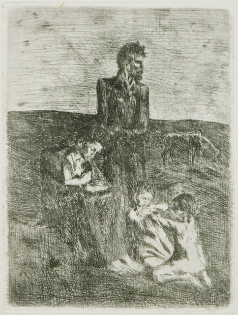 Pablo Picasso, ‘Les Pauvres’, 1905, John Szoke