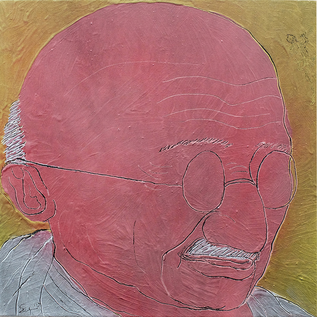 Stefan Buana, ‘Spirit of Gandhi’, 2015, Ode to Art