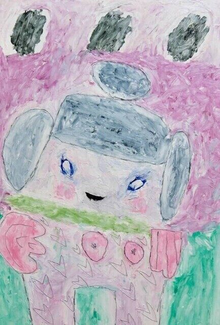 Adam Handler - Pajama Girl Peering into Sneaky Lands