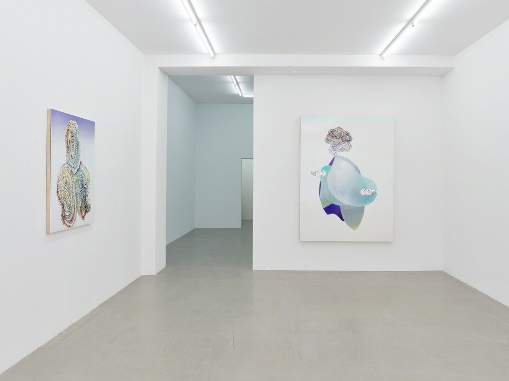 installation view „BODY UPGRADES“, Kadel Willborn, Düsseldorf, Germany, 2018. installation view „BODY UPGRADES“, Kadel Willborn, Düsseldorf, Germany, 2018.