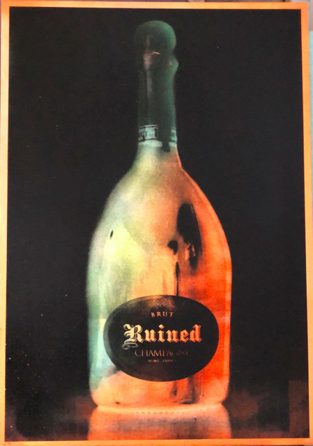 Max Wiedemann, ‘Ruined’, 2018, Print, Silkscreen with enamel, UV ink and diamond dust, Imitate Modern