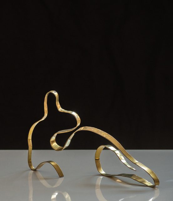 Jacques Jarrige, ‘Sculpture in Brass by Jacques Jarrige "Angel #9"’, 2017, Valerie Goodman Gallery