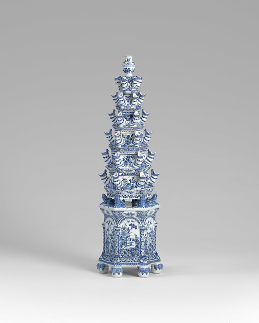‘Pyramidal flower vase’, 1690, National Gallery of Victoria
