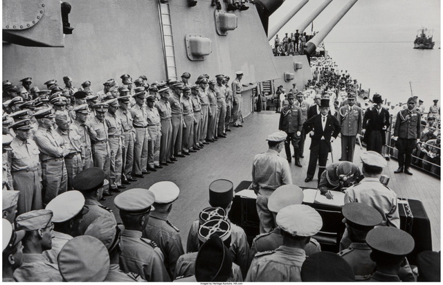 Carl Mydans | Japanese Surrender On Board The U.S.S. Missouri In Tokyo ...