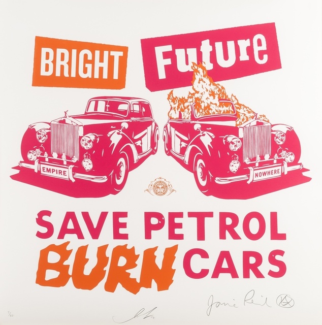 Shepard Fairey, ‘Bright Future (Pink & Orange)’, 2012, Forum Auctions
