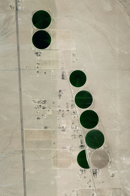 Circular Field #3, Mojave Desert Series