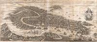 (Basel 1593-1650 Schwalbach) Gesamtansicht von Venedig aus der Vogelperspektive