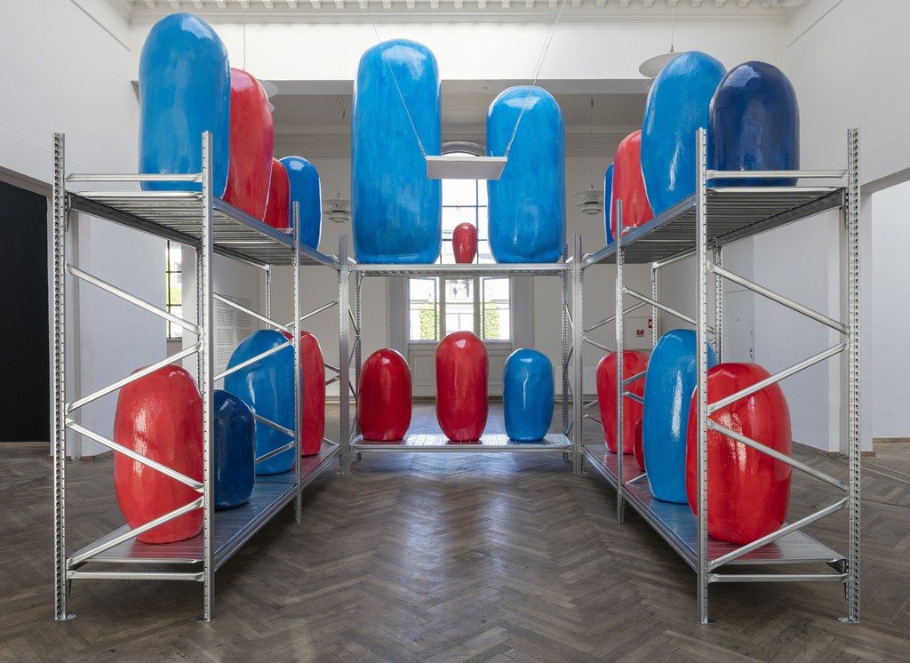 John Kørner, "Griskhed", 2016. Installation view from 'Altid mange problemer', Kunsthal Charlottenborg, 2017. Courtesy of the artist and Galleri Bo Bjerggaard. Photo by Anders Sune Berg. John Kørner, "Griskhed", 2016. Installation view from 'Altid mange problemer', Kunsthal Charlottenborg, 2017. Courtesy of the artist and Galleri Bo Bjerggaard. Photo by Anders Sune Berg.