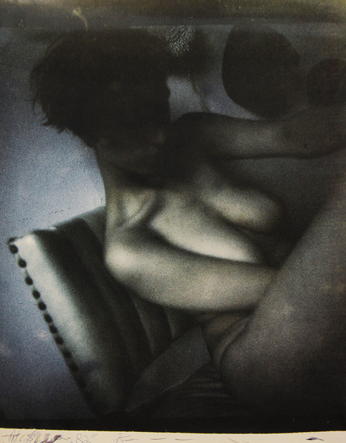 Mark Morrisroe, ‘Janet Massomian’, 1982, Photography, Vintage chromogenic print (negative sandwich) retouched with ink, ClampArt