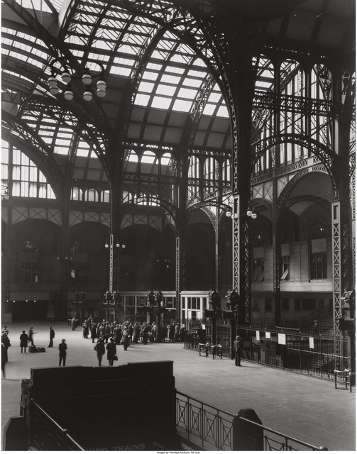 Berenice Abbott, ‘Pennsylvania Station Interior, July 14’, 1936, Heritage Auctions