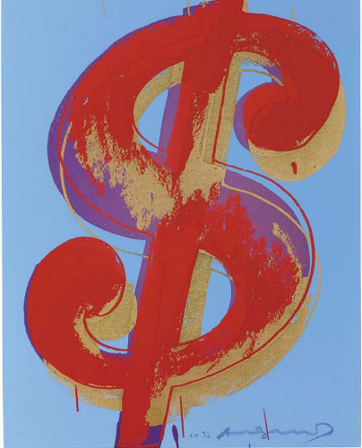Andy Warhol, ‘$ (1)’, 1982, Print, From the portfolio of six screenprints on Lenox Museum Board, Coskun Fine Art