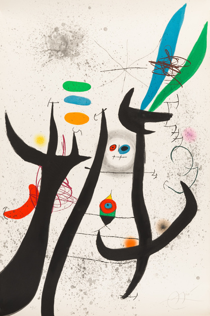 Joan Miró, ‘The Tree Like Woman’, 1974, Christopher-Clark Fine Art
