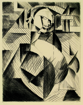 Jacques Villon, ‘Portrait d'Acteur’, 1913, Daniela Laube Fine Art