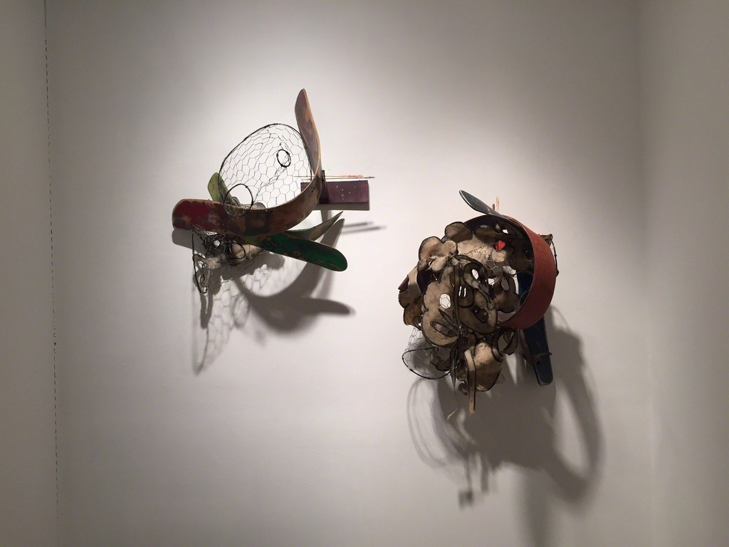 Duane Paul sculptures "Jackfruit & Sugarcane" (left) and "Daddy's Dirty Socks" (right) Duane Paul sculptures "Jackfruit & Sugarcane" (left) and "Daddy's Dirty Socks" (right)