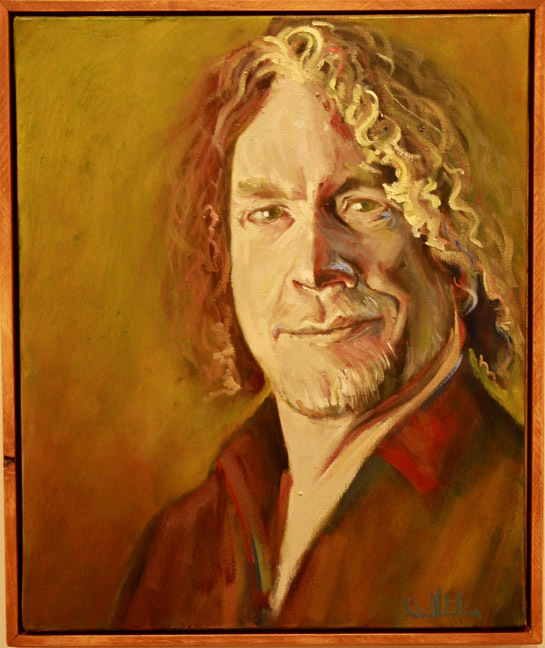 "Portrait in Green" by Dave Hardin.
Oil on Canvas.
17.5" x 23.5" "Portrait in Green" by Dave Hardin.
Oil on Canvas.
17.5" x 23.5"