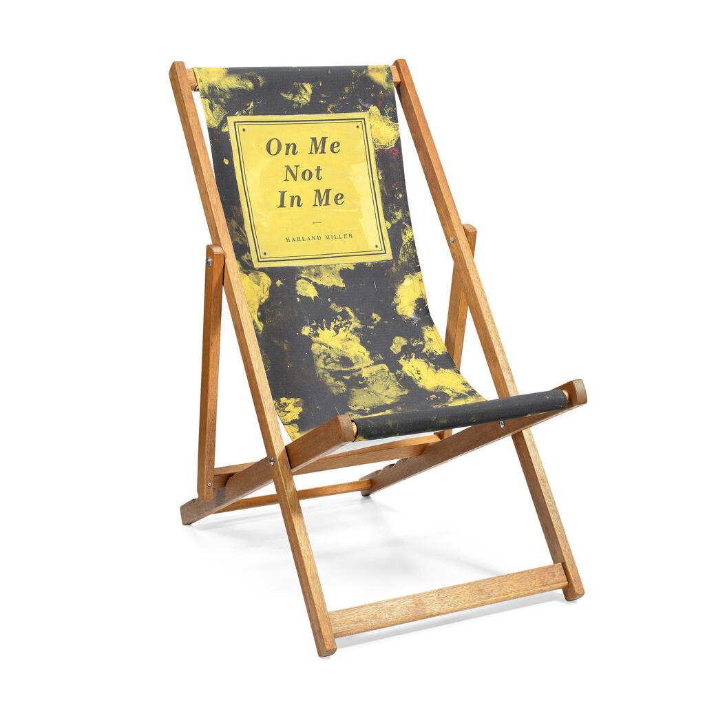 Harland Miller - On Me Not In Me (Deck Chair)