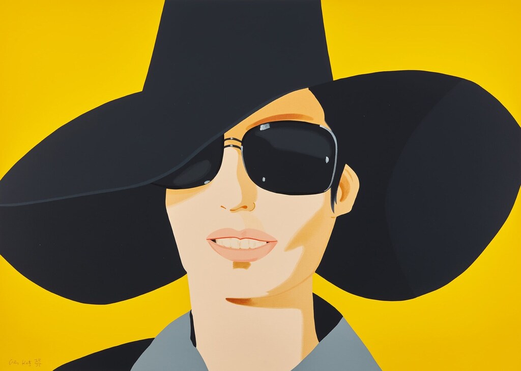 Alex Katz - Vivien in Black Hat (S. 464)