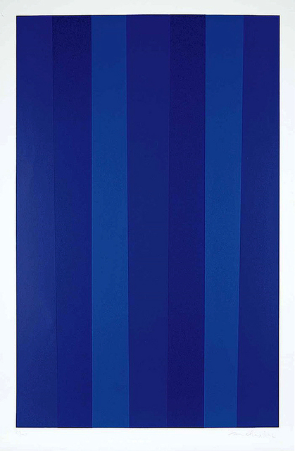 Guido Molinari, ‘Blue Quantifier (Ed. 27 of 40)’, 1992, Han Art
