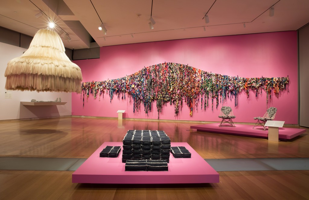 Installation view of 'Tanya Aguiñiga: Craft & Care' Installation view of 'Tanya Aguiñiga: Craft & Care'