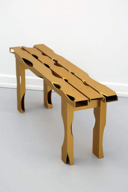 Soft Baroque, ‘Carved Aluminium Bench’, 2019, Etage Projects