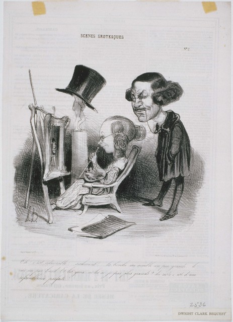 Honoré Daumier, ‘Scènes Grotesques: Oh! C'est admirable...’, 1839, Phillips Collection