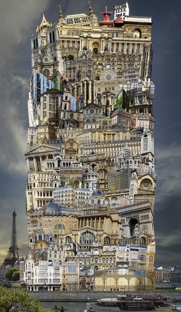 Jean-François Rauzier, ‘Babel 34 Paris ’, 2016, Waterhouse & Dodd