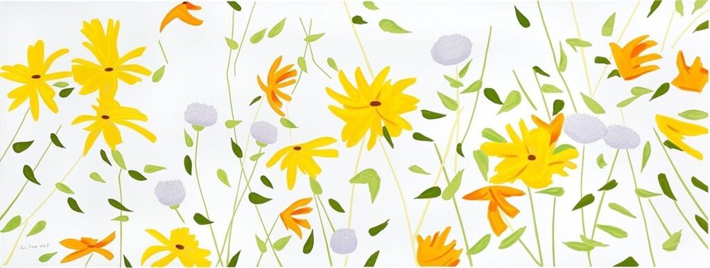 Alex Katz - ”Summer Flowers”