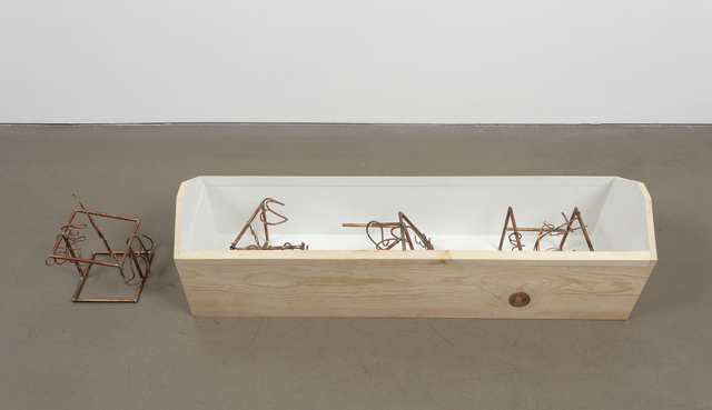 Robert Kinmont, ‘outside the Box (four)’, 2018, Sculpture, Copper, Alexander and Bonin