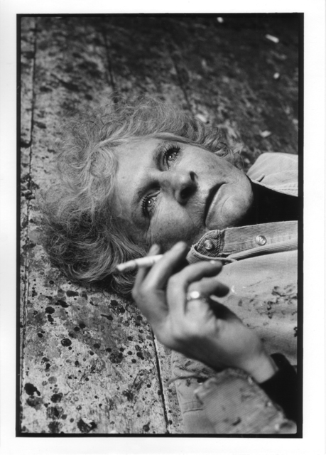 Nicola Bensley, ‘Maggi Hambling on her studio floor ’, 2017, Candida Stevens Gallery
