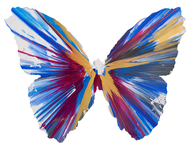 Damien Hirst, ‘Butterfly Spin Painting (Created at Damien Hirst Spin Workshop)’, 2009, Rago/Wright