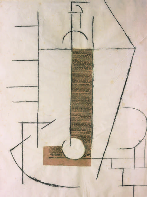 Pablo Picasso, ‘Bouteille sur une table (Bottle on a Table)’, 1912, Fondation Beyeler