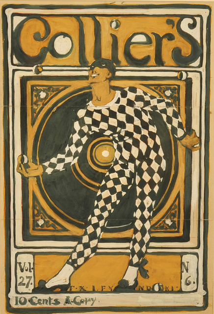 Francis Xavier Leyendecker, ‘Study for Collier's Magazine Cover’, 1898, Painting, Oil on Canvas, The Illustrated Gallery