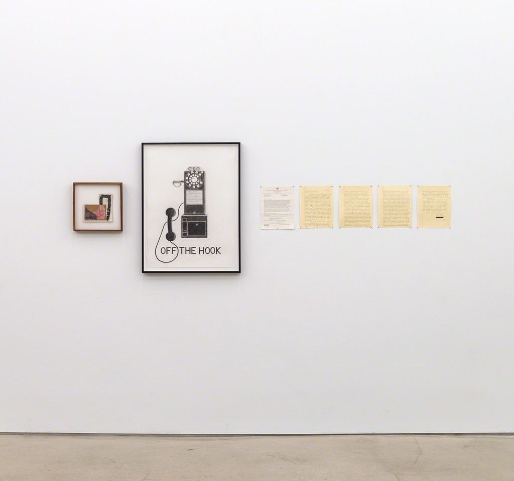 Installation view: I Dropped the Lemon Tart, Lisa Cooley, New York, 2015 Installation view: I Dropped the Lemon Tart, Lisa Cooley, New York, 2015