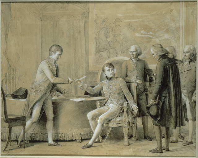 François-Pascal-Simon, called Baron Gérard, ‘La Signature du Concordat aux Tuileries 15 juillet 1801 (The Signing of the Concordat at the Tuileries, 15 July 1801)’, 1803-1804, Château de Fontainebleau