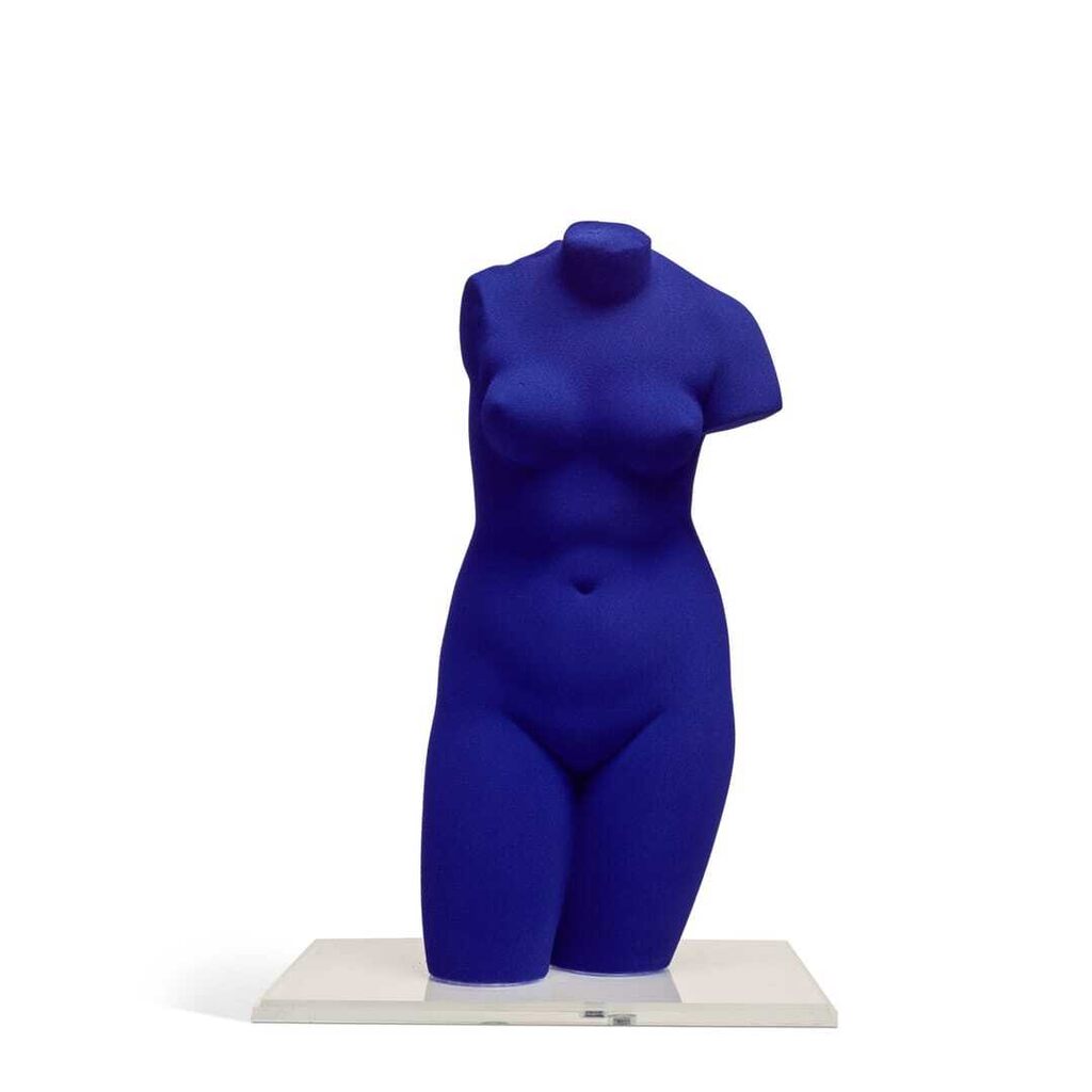 Yves Klein - La Vénus d’Alexandrie (Vénus bleue), (S 41)