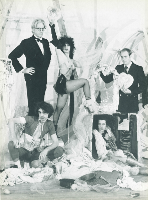 Colette, ‘Justine and the Victorian Punks’, 1978, Print, Offset Lithograph, IFAC Arts