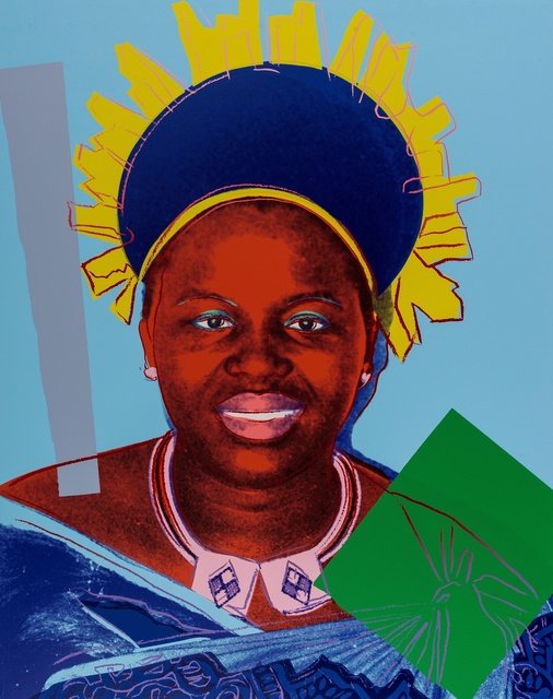 Andy Warhol, ‘Reigning Queens. Queen Ntombi Twala of Swaziland (Feldman & Schellmann II.347)’, 1985, Forum Auctions