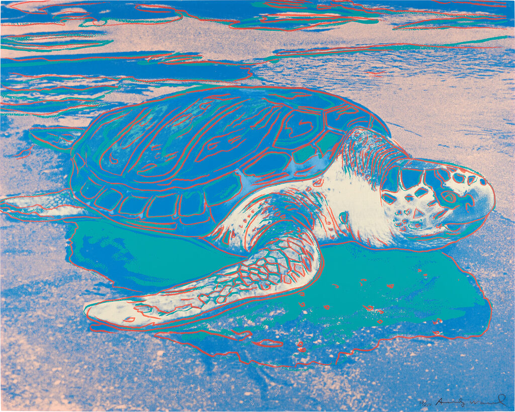Andy Warhol - Turtle (F. & S. 360A)